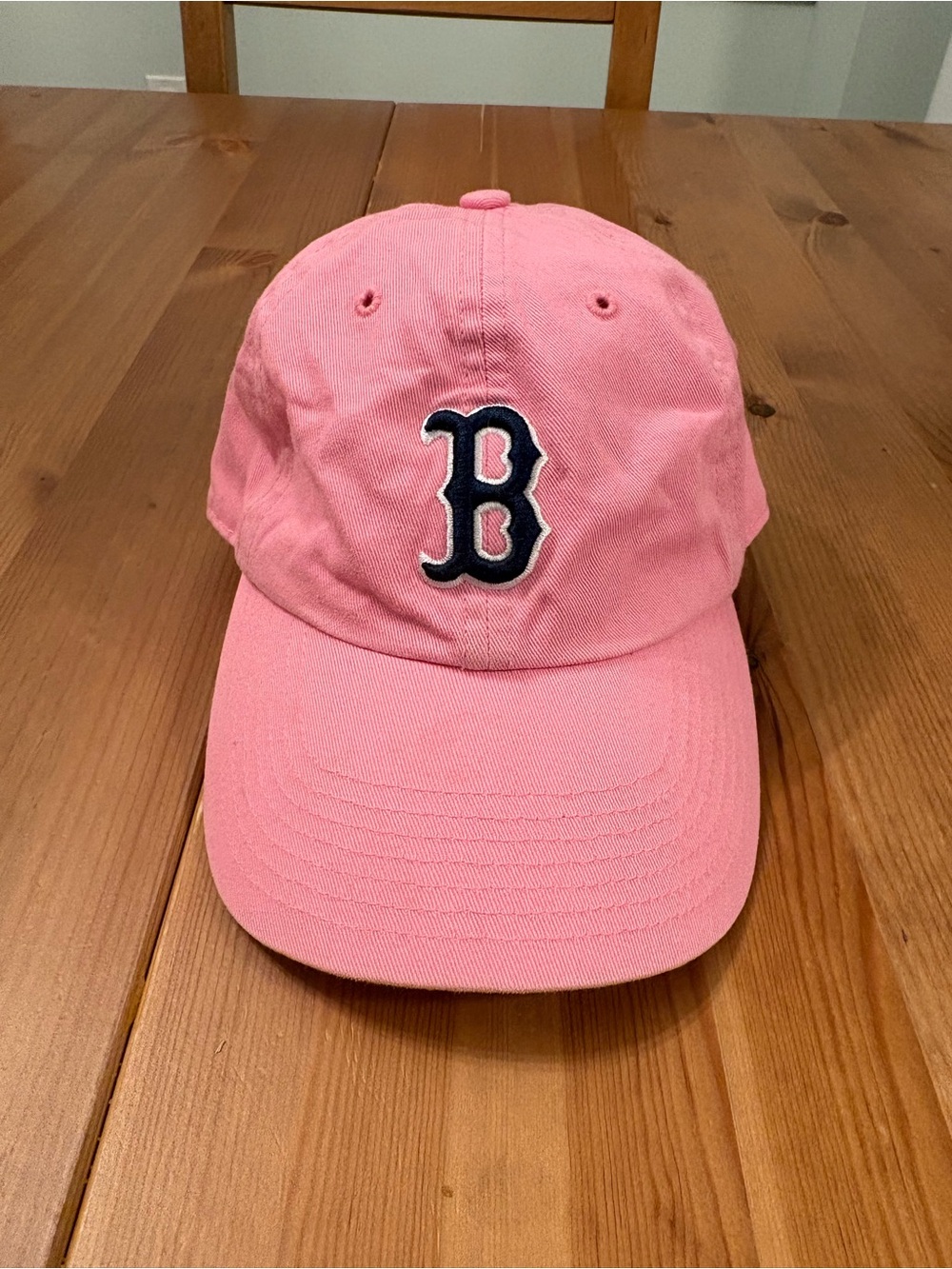 '47 Brand Boston Red Sox Pink Kids OSFM Hat Adjustable Clean Up MLB Baseball Cap